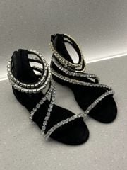 Cecille siyah sandalet