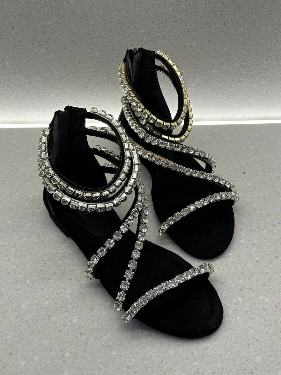 Cecille siyah sandalet