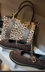Dora leopar çanta