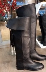 Mona siyah flotter çizme