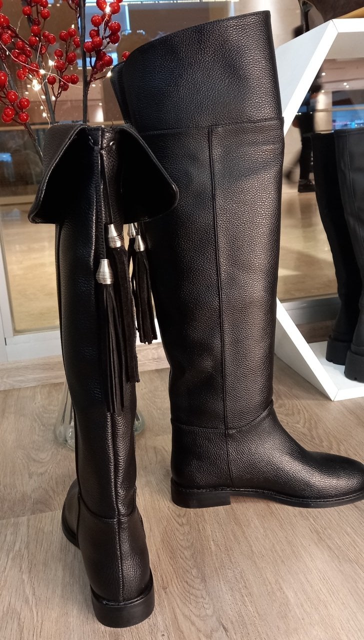 Mona siyah flotter çizme