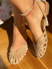Nessa ten süet sandalet